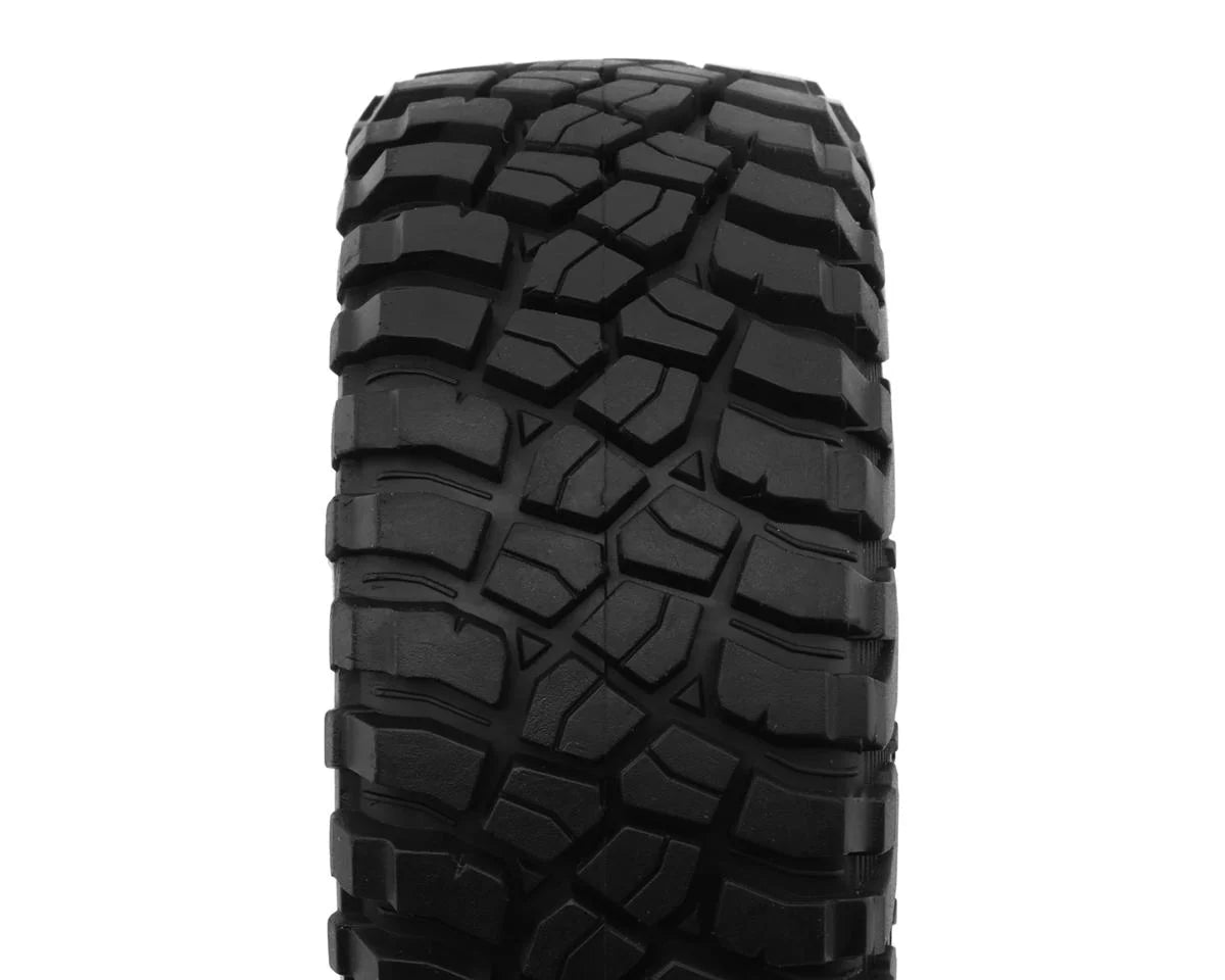 Traxxas Mini Slash® Bfgoodrich® Mud-Terrain™ T/A® KM3 Pre-Mounted Tires (Grey) (2) w/12mm Hex 10870