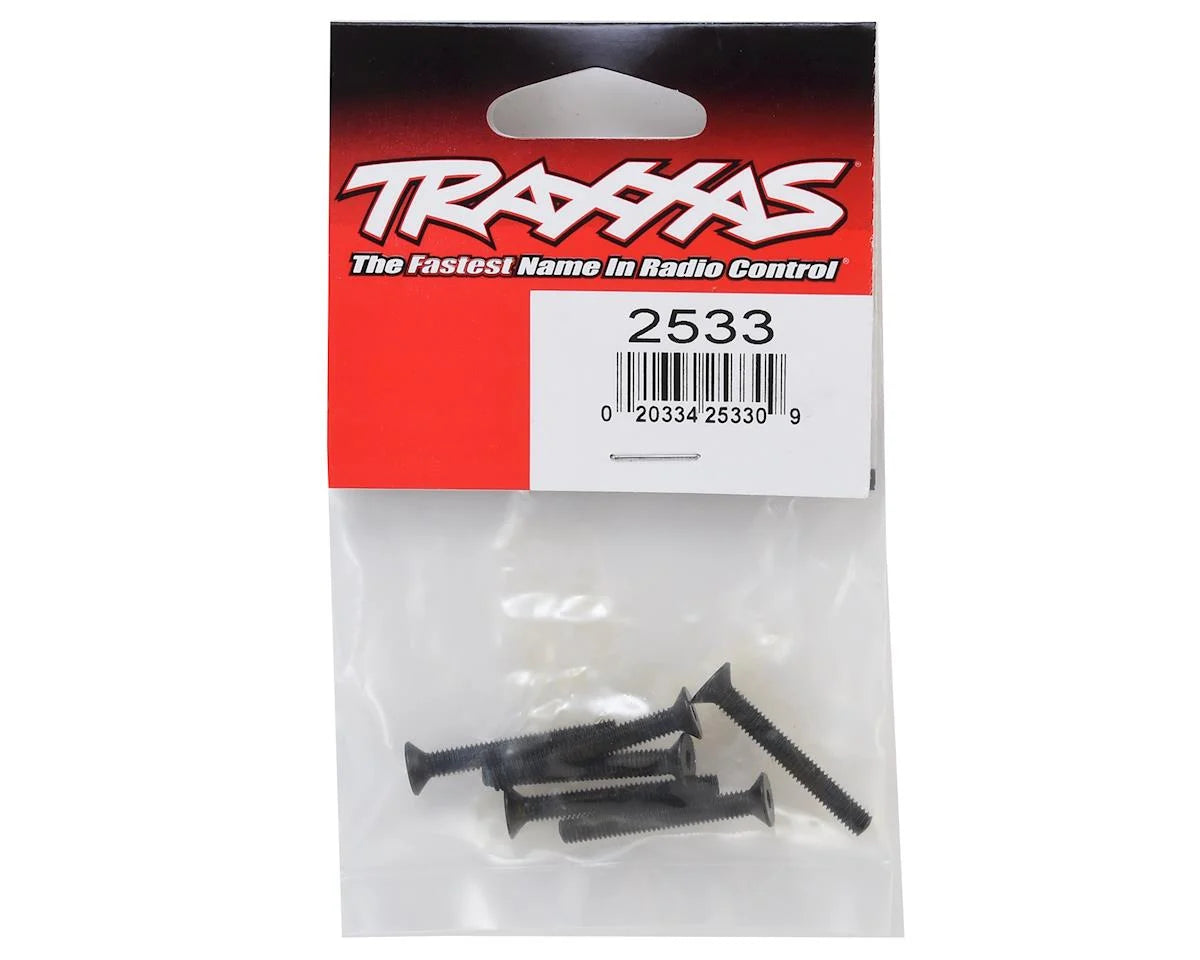 Traxxas 4x30mm Countersunk Flat Head Hex Screws (6) 2533