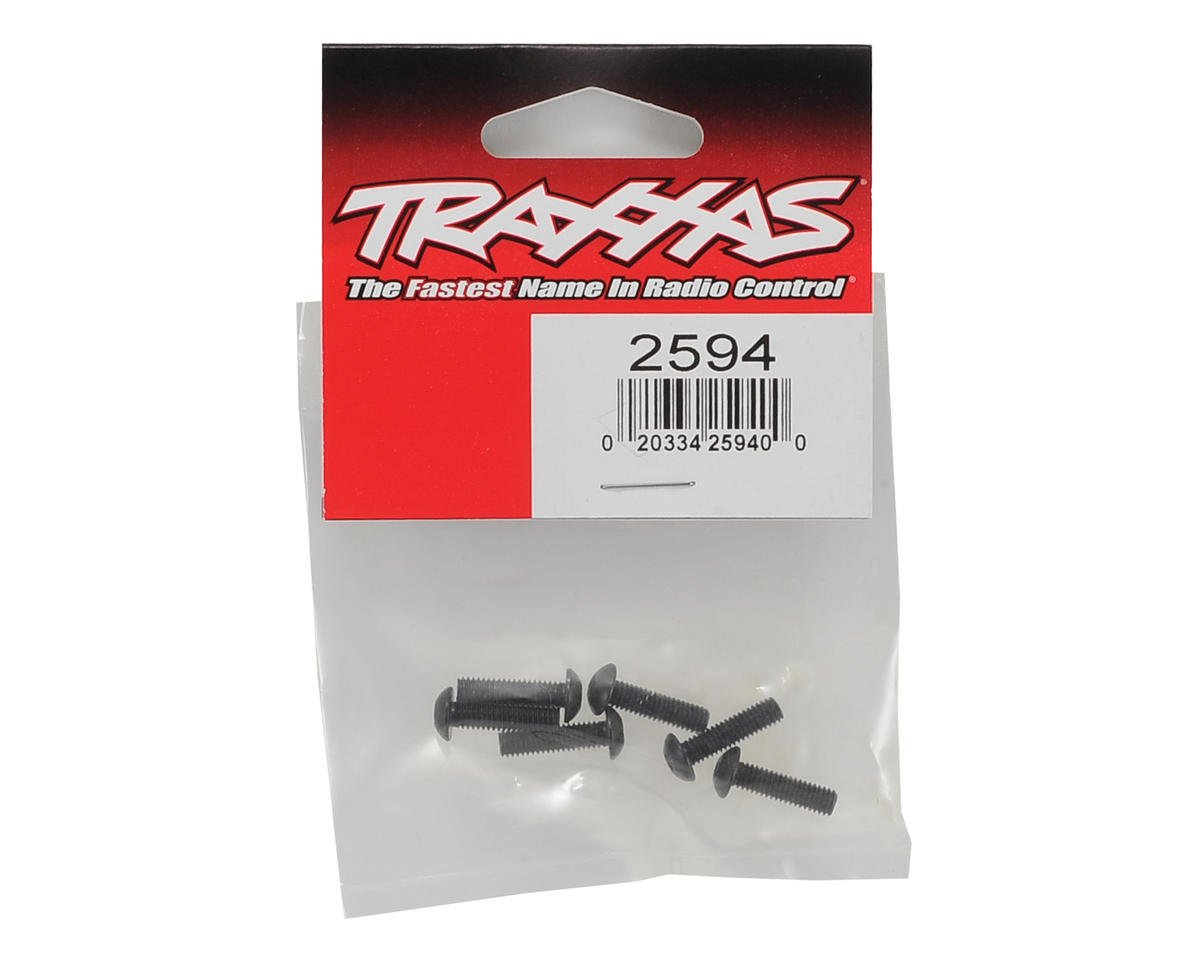 Traxxas 4x15mm Button Head Machine Screws (6) 2594