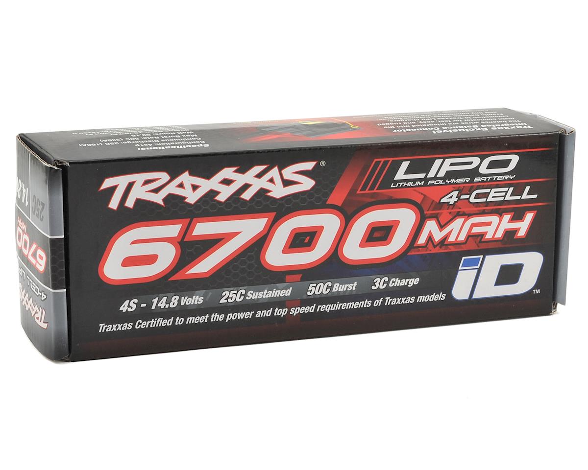 TRAXXAS 6700mah 14.8v 4-Cell 25C LiPo Battery 2890X