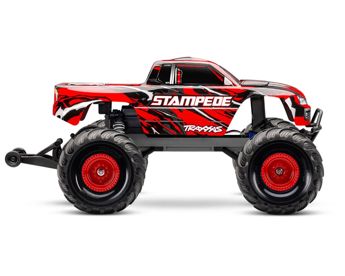 Traxxas Stampede HD 1/10 Monster Truck, RED, XL-5 ESC 36254-8-REDX
