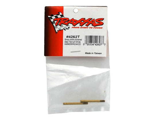 Traxxas 32mm Rear Shock Shafts (Titanium Nitride) (2) 4262T