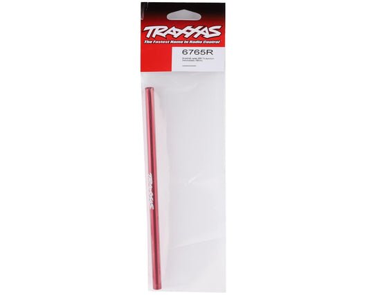 TRAXXAS RUSTLER 4X4 Driveshaft, center, 6061-T6 aluminum (RED-anodized) (189mm) 6765R