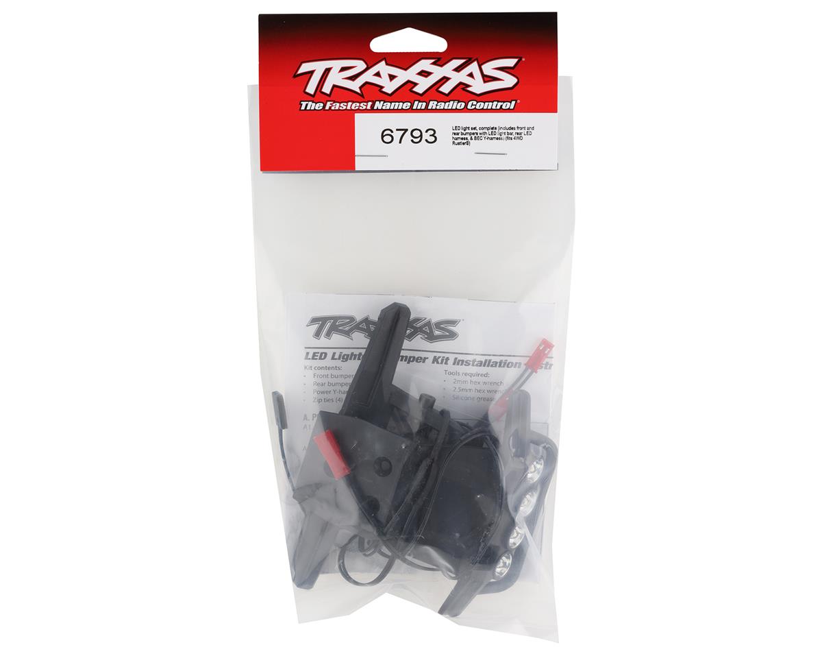 Traxxas Rustler 4x4 Light Kit w/Front & Rear Bumpers 6793