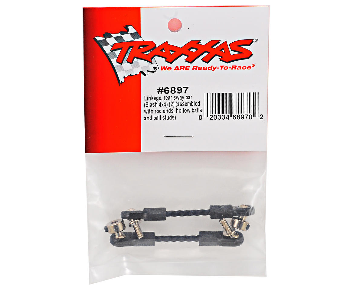 Traxxas Slash 4x4 Rear Sway Bar Linkage Set (2) 6897