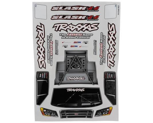 Traxxas Slash 1/10 Pre-Cut Short Course Truck Body (Clear)fits Slash® 4WD & Slash® 2WD 6965