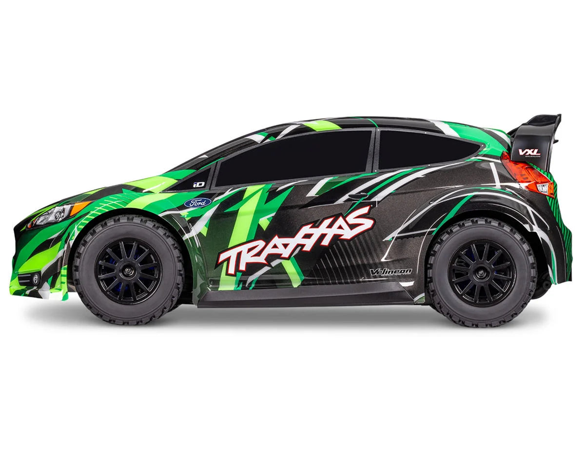 TRAXXAS Ford Fiesta ST Rally VXL, GREEN 74276-4