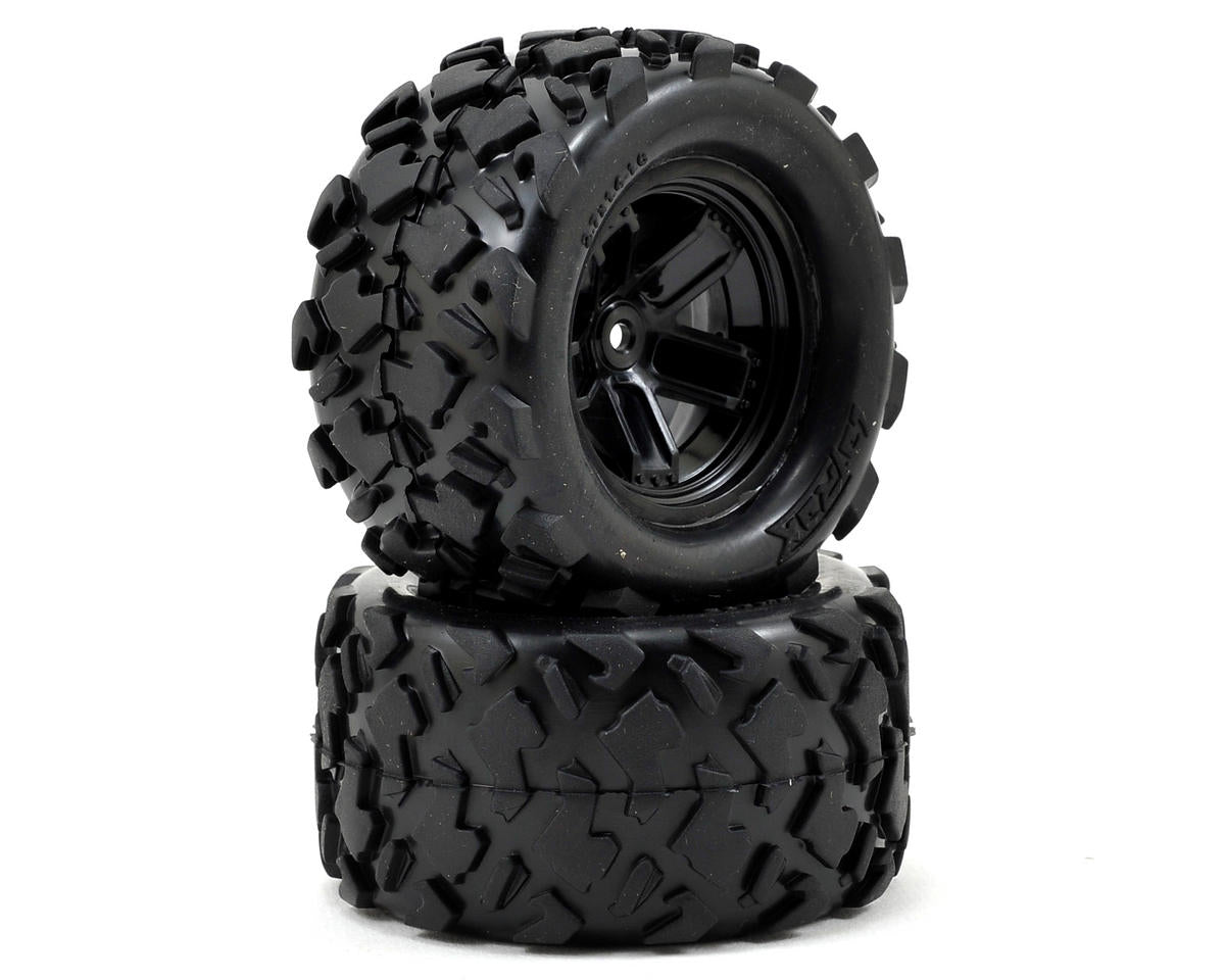 Traxxas LaTrax Assembled Teton 5-Spoke Wheels & Tires (2) 7672