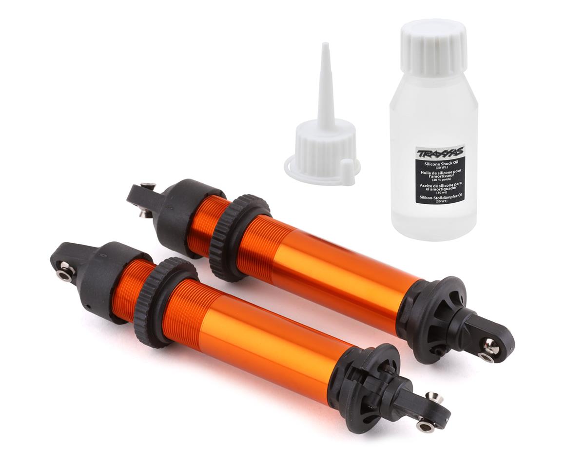 Traxxas X-Maxx GTX Assembled Shocks (ORANGE) (2) 7761T