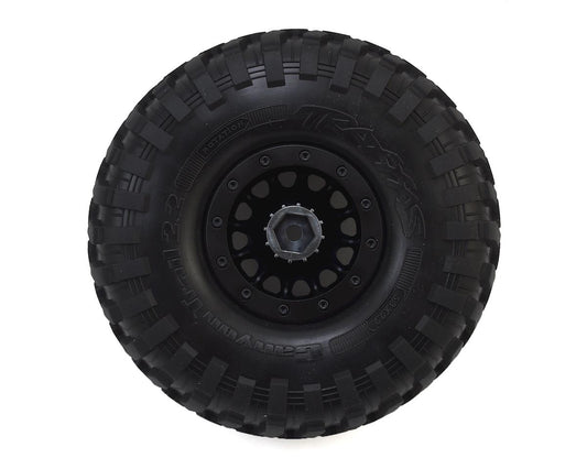 Traxxas TRX-4 Pre-Mounted Canyon Trail 2.2" Crawler Tires w/Method 105 Wheels (Black Chrome) (2) 8172