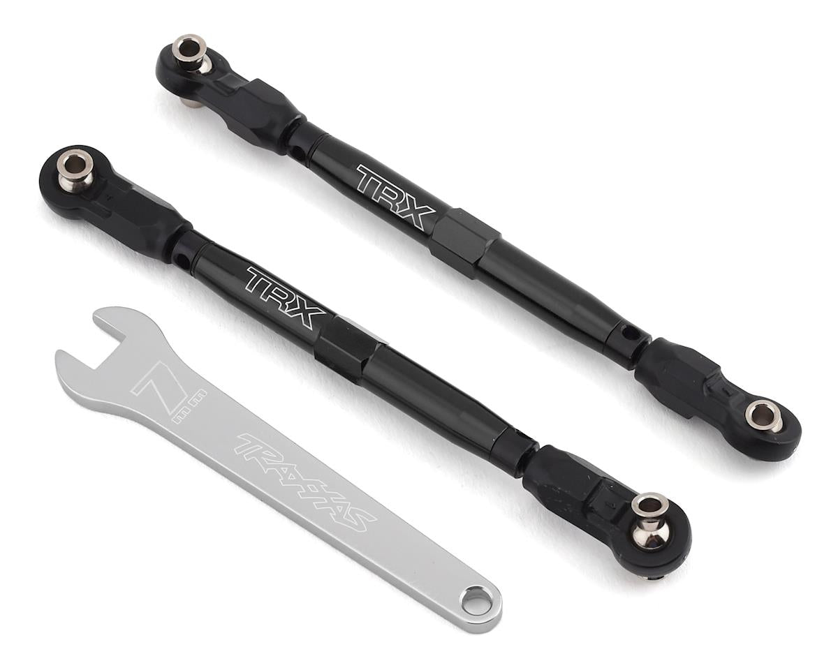 Traxxas Unlimited Desert Racer Aluminum Front Toe Links (Black Chrome) (2) 8547A