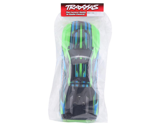 Traxxas Maxx, VERSION 1, Pre-Painted Monster Truck Body (Green) 8911G
