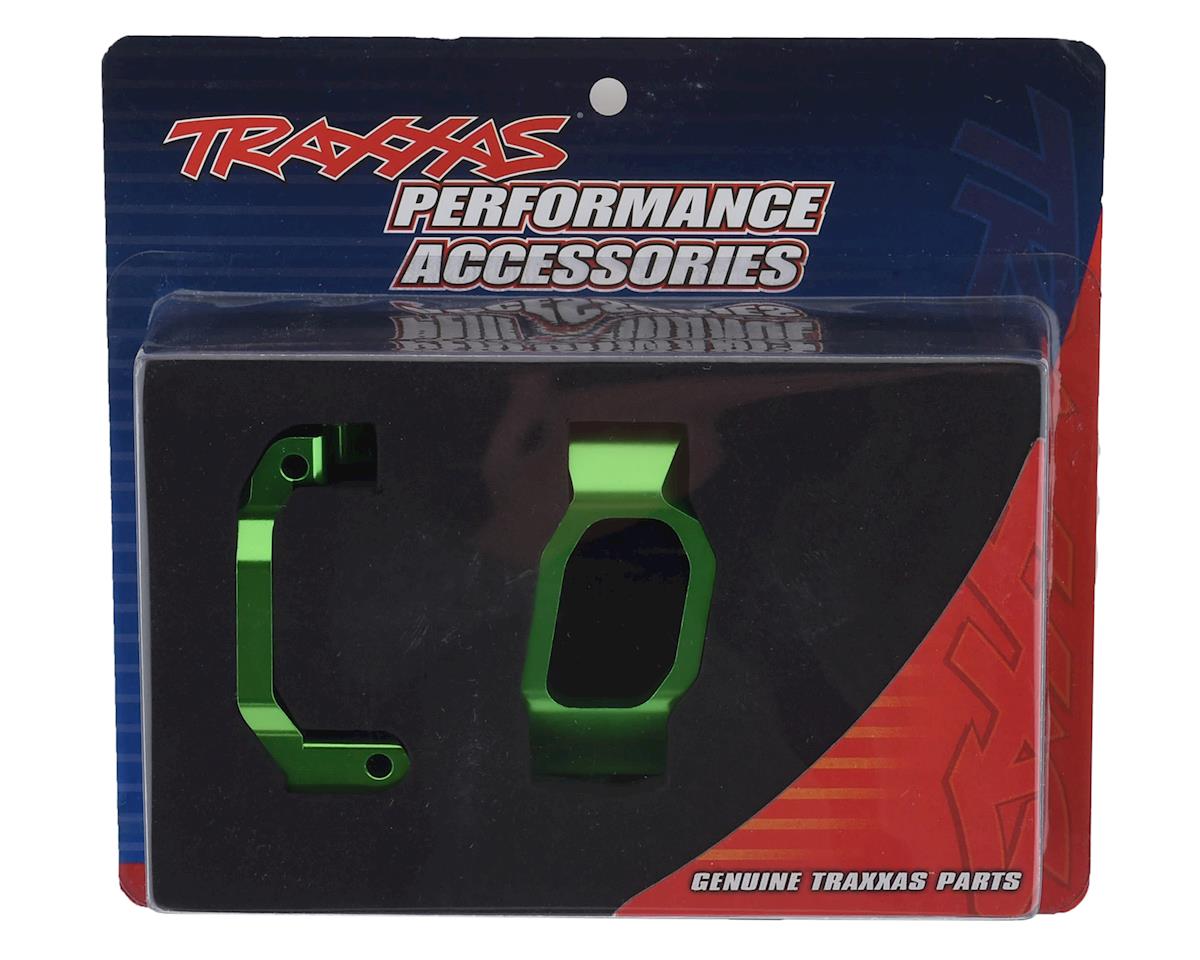 Traxxas Maxx Aluminum Caster Blocks (Green) 8932G