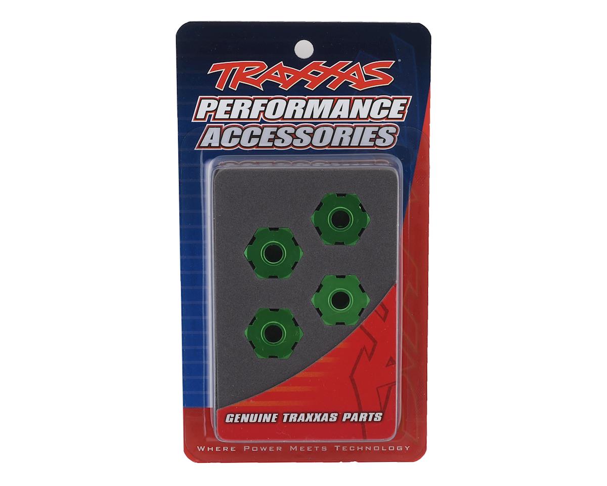 Traxxas Maxx Aluminum Wheel Hex (Green) (4) TRA8956G