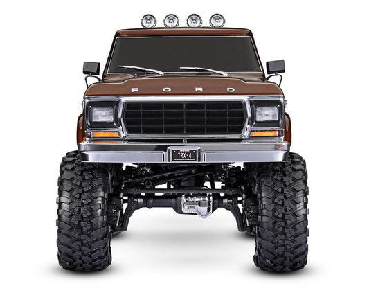 Traxxas TRX-4 1/10 High Trail Edition RC Crawler w/'79 Ford F-150 Ranger XLT Body (Brown) 92046-4 Brown