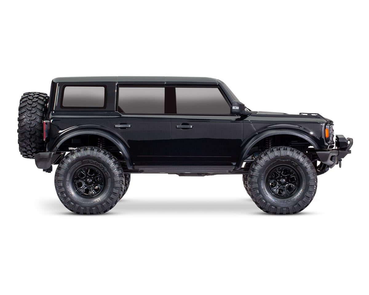 Traxxas TRX-4 1/10 Trail Crawler Truck w/2021 Ford Bronco Body 92076-4-BLACK