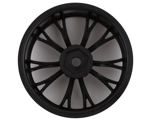 Traxxas Weld Front Drag Wheels w/12mm Hex (Gloss Black) (2) 9472