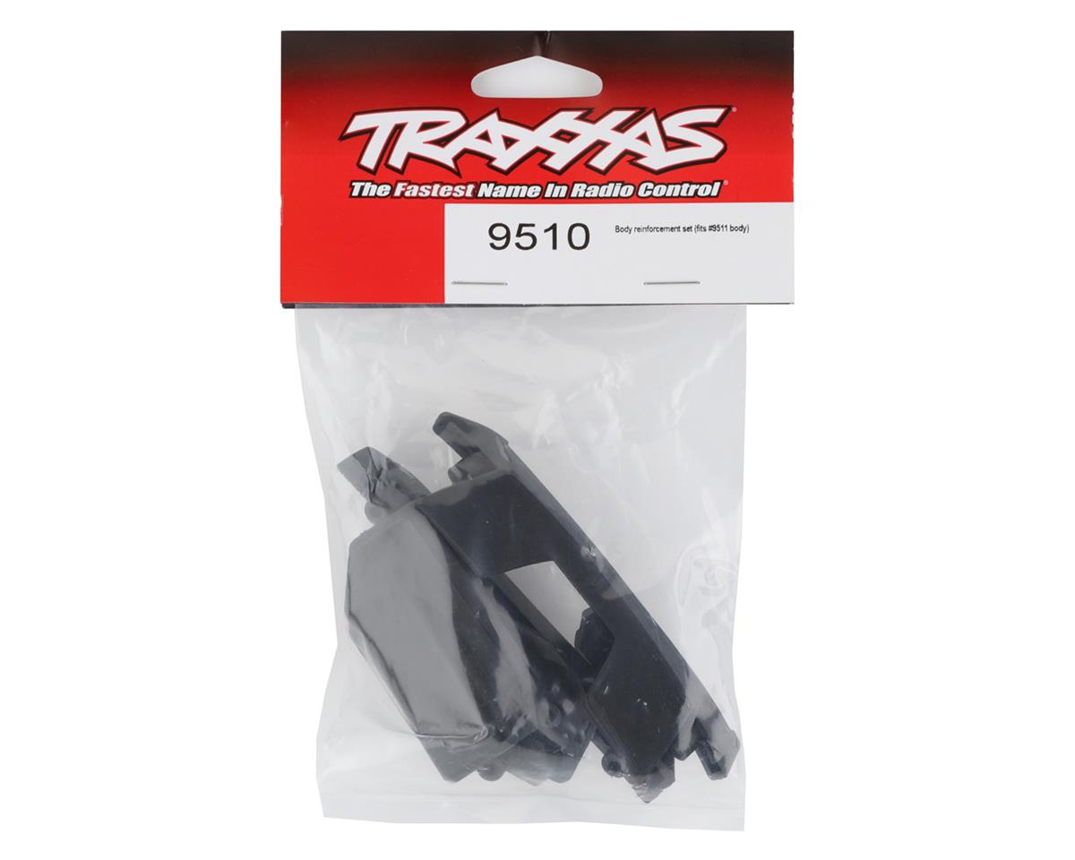 Traxxas Sledge Body Roof Skid Pads (BLACK) 9510