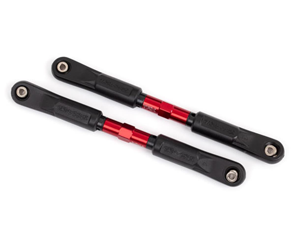 Traxxas Sledge Aluminum Front Camber Link Tubes (Red) (2) 9547R