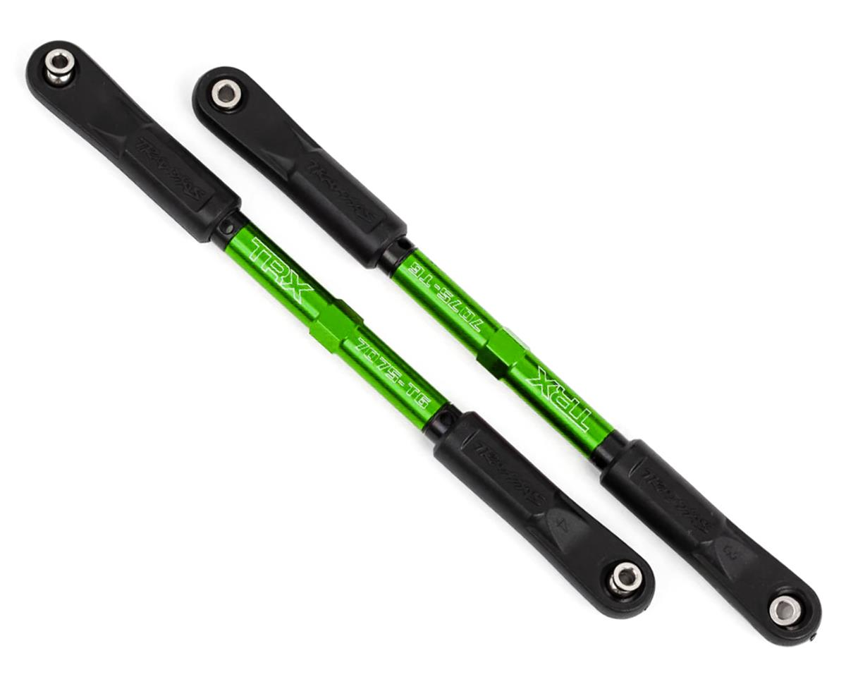 Traxxas Sledge Aluminum Rear Camber Link Tubes (Green) (2) 9548G