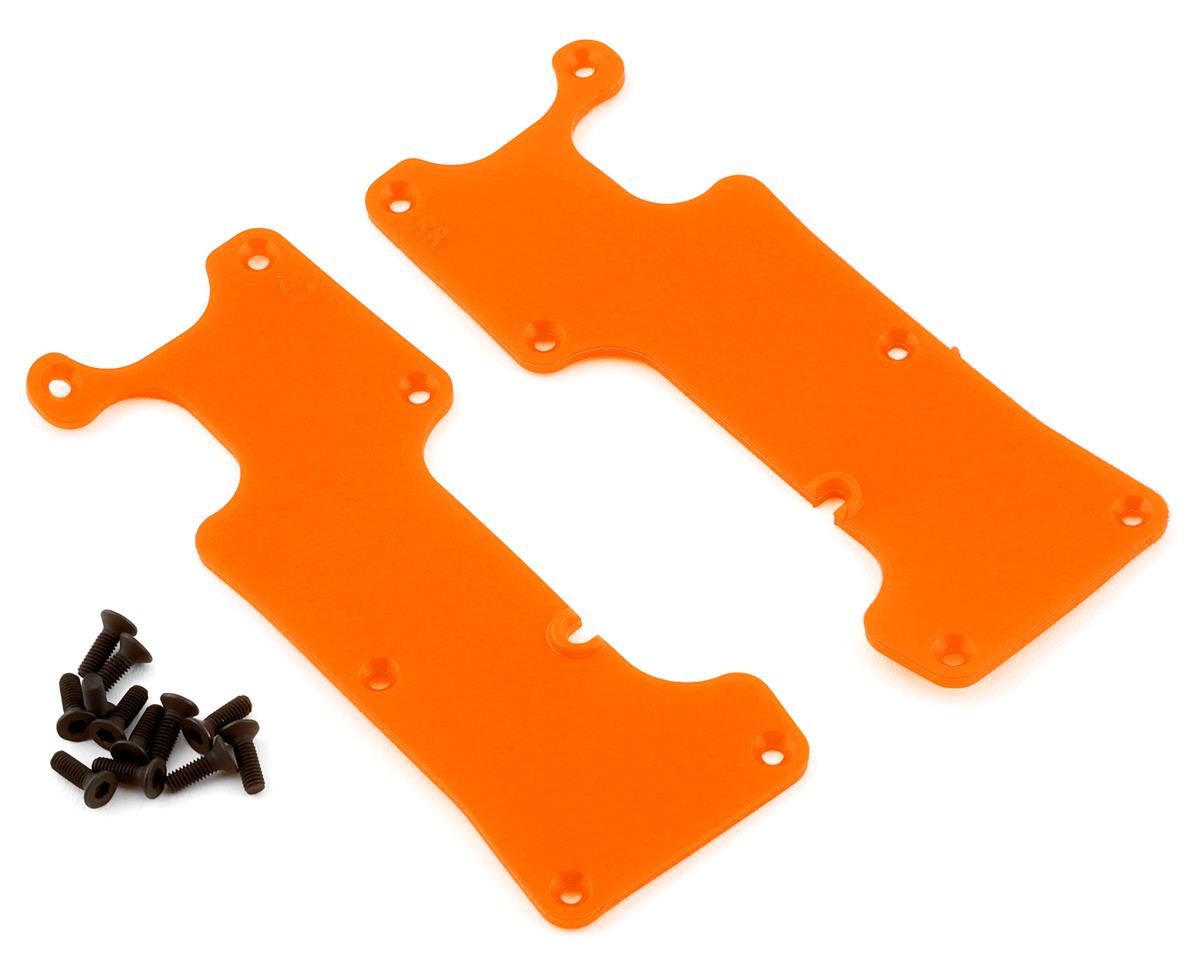 Traxxas Sledge Rear Suspension Arm Covers (Orange) (2) 9634T