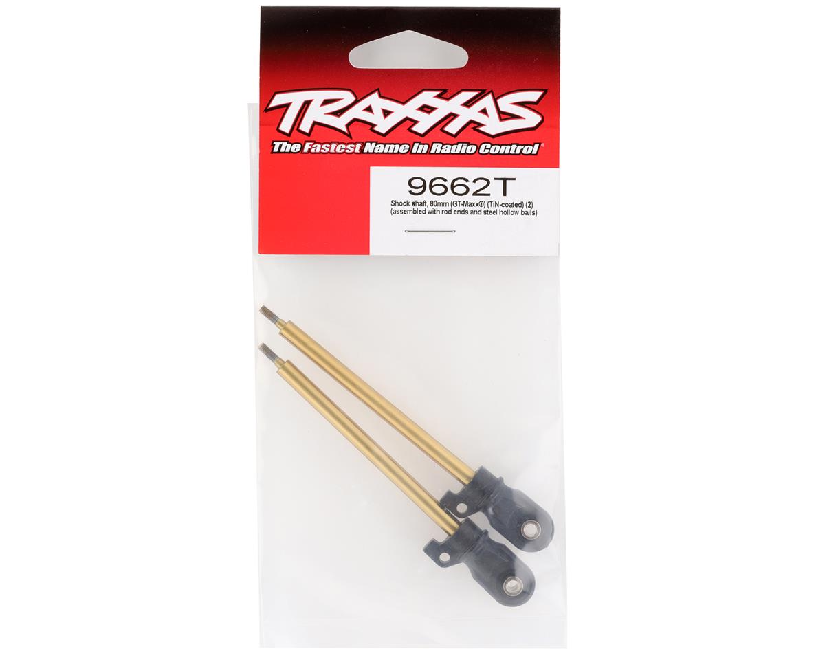 Traxxas GT-Maxx TiN Coated Shock Shaft Assembly (2) (80mm) 9662T