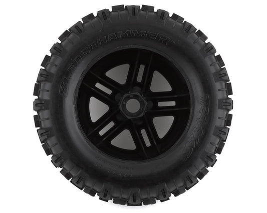 Traxxas Sledge Pre-Mounted 3.8" Sledgehammer Tires (Black) (2) w/17mm Hex 9672