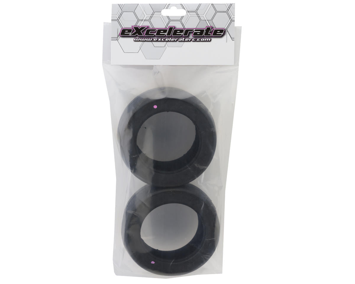 eXcelerate Gen2 Belted Drag Racing Rear Tires (2) (Pink) XCE-0001-PK