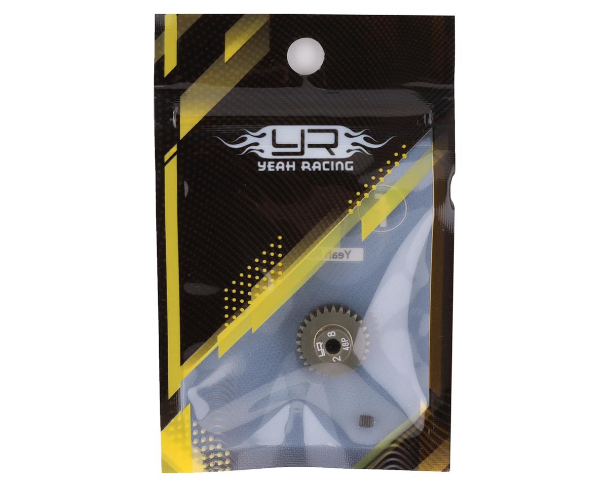 Yeah Racing 48P Hard Coated Aluminum Pinion Gear (28T)MG-48028