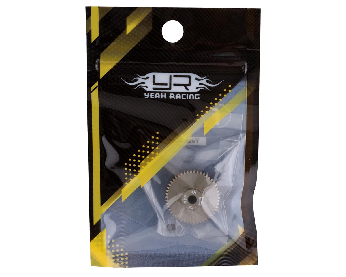 Yeah Racing 64P Hard Coated Aluminum Pinion Gear (50T) MG-64050