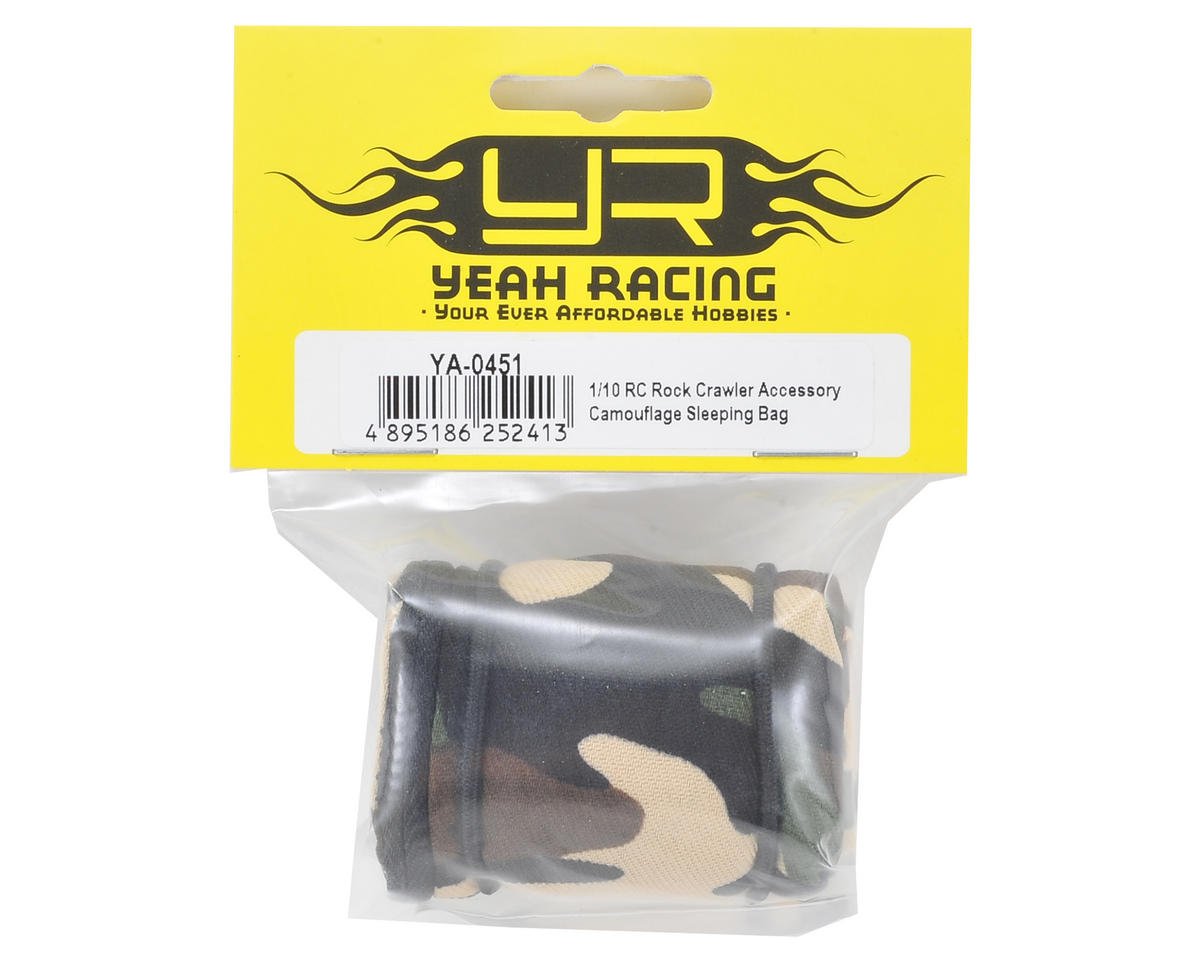 Yeah Racing 1/10 Crawler Scale Camping Accessory (Camouflage Sleeping Bag) YA-0451