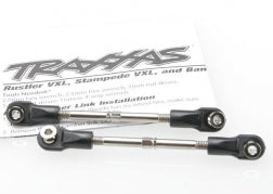 TRAXXAS Turnbuckles, toe link, 59mm (78mm center to center) (2) 3745