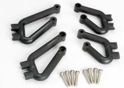 TRAXXAS T-MAXX Bumper mounts, front (L&R)/ bumper mounts, rear (L&R)/ 3x12mm RHM screws (8) 4936
