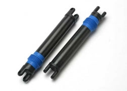 TRAXXAS REVO, Half shaft set, left or right (plastic parts only) (internal splined half shaft/ external splined half shaft/ rubber boot) (assembled with glued boot) (2 assemblies) 5450