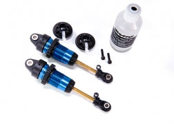 thumbnail image 2 of Traxxas GTR Long Shocks - Blue Anodized, PTFE-Coated Bodies, TiN Shafts (Fully Assembled, No Springs) 2-Pack 2 of 13