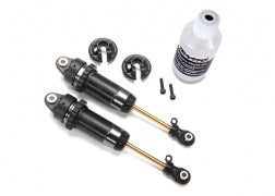 TRAXXAS Shocks, GTR xx-long, hard-anodized, PTFE-coated bodies with TiN shafts (assembled) (2) (without springs) 7462X