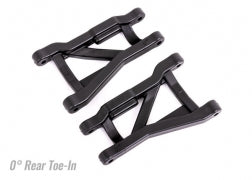 TRAXXAS Suspension arms, black, rear (left & right), heavy duty, 0° toe angle (2) 9430