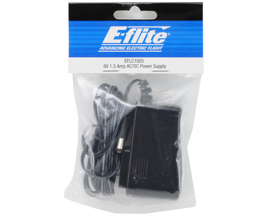 E-flite 1.5 Amp 6V AC/DC Power Supply EFLC1005