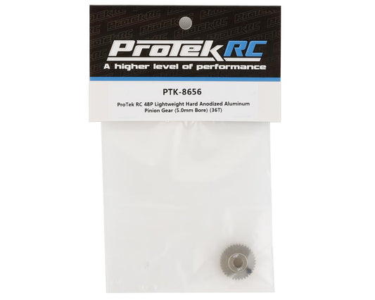 ProTek RC 48P Lightweight Hard Anodized Aluminum Pinion Gear (5.0mm Bore) (36T) 8656