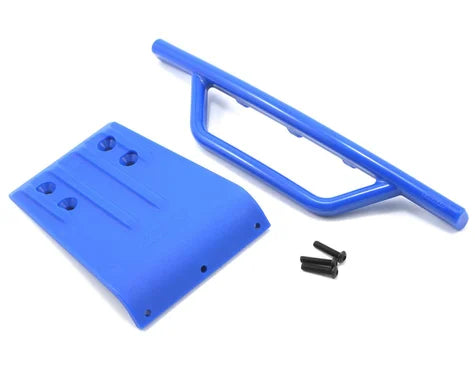 RPM Traxxas Slash Front Bumper & Skid Plate (Blue) RPM80955 Traxxas Nitro Slash Traxxas Slash 2wd