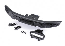 TRAXXAS Bumper, front/ bumper mount, front/ light covers (left & right)/ 2.5x10mm BCS (4) (fits Ford Raptor R) 10151