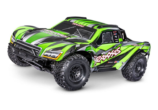 TRAXXAS Green Maxx® Slash®: 1/10 Scale 4WD Brushless Electric Short Course Racing Truck 102076-4