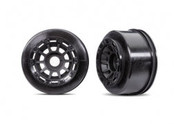 TRAXXAS MAXX SLASH, WHEELS (black) (2) 10271