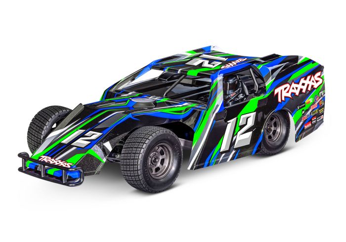 Traxxas Slash Modified BL-2s GREEN 104354-74