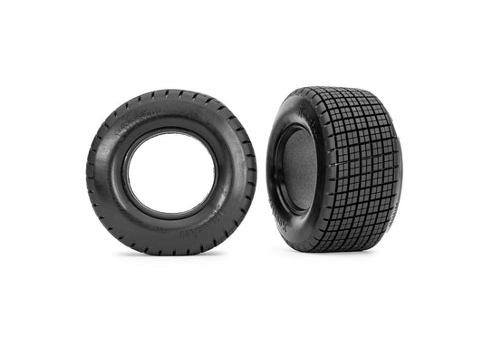 TRAXXAS Slash Modified Hoosier Dual-Profile Dirt Oval Tires & Foam Inserts (2) 10470X