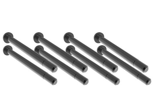 TRAXXAS Suspension pins, outer (hardened steel), 3x34mm (4), 3x37mm (4) 10740X