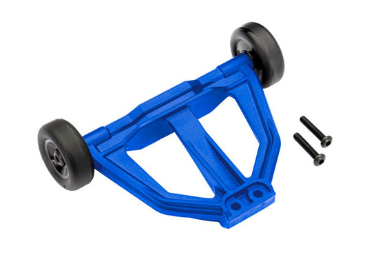 TRAXXAS MINI MAXX Wheelie bar, BLUE (assembled), 10776-BLUE