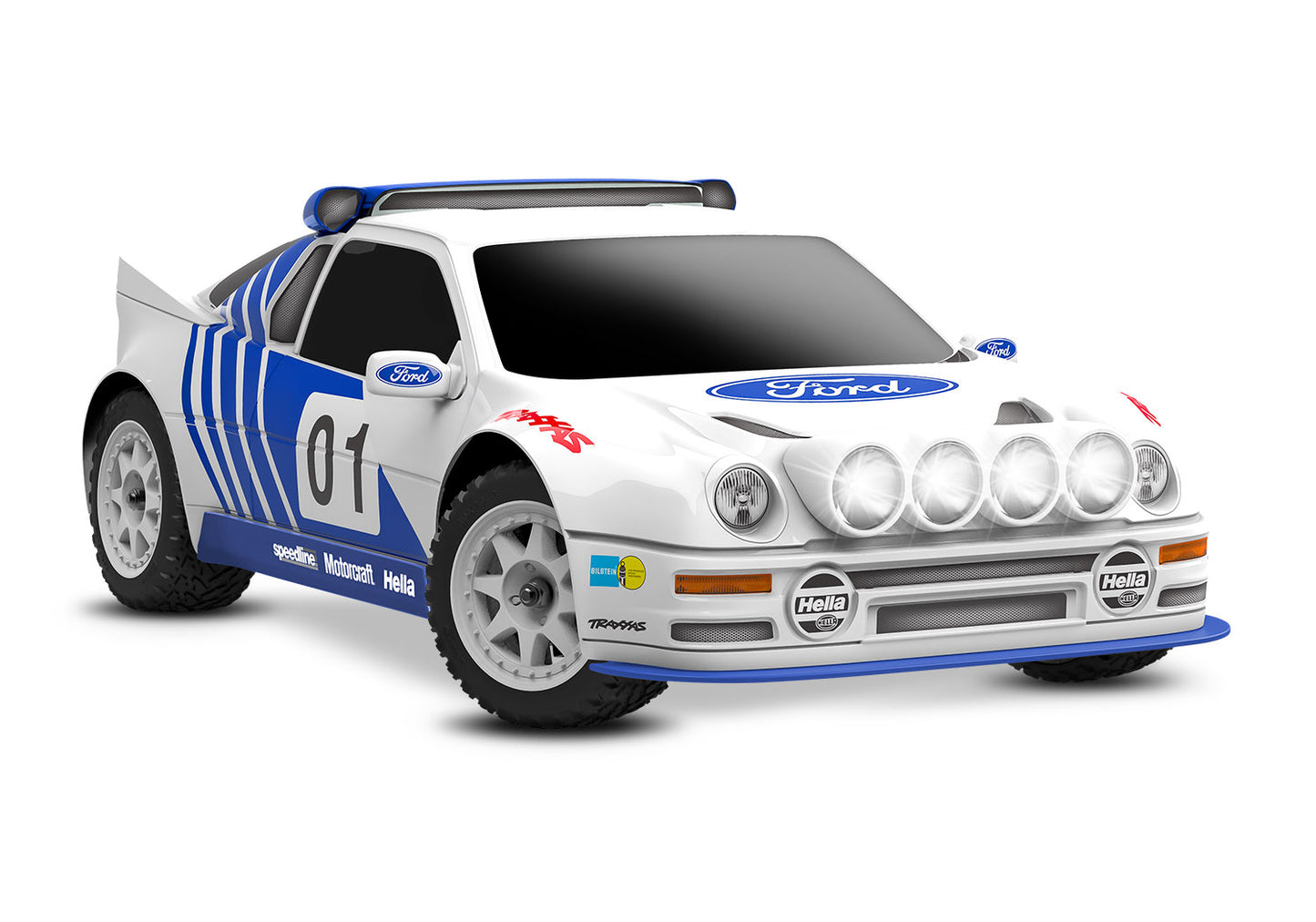 Mini Rally VXL Ford RS200  108046-1-WHT