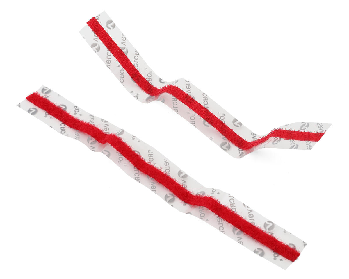 175RC Lightweight VELCRO® Body Mount (Red) (130mm) 18747