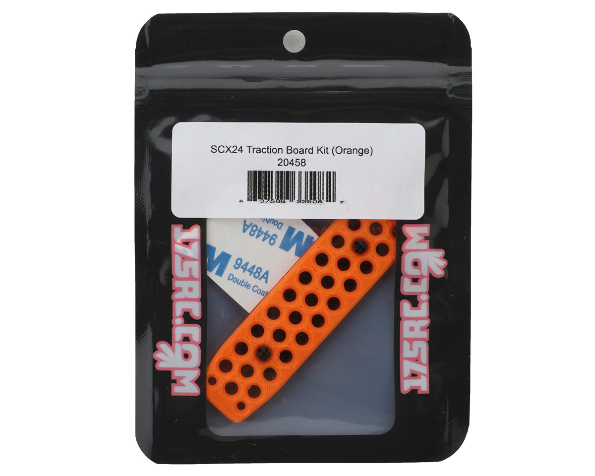 175RC SCX24 Traction Board Kit 1/24 Scale Accessory (Orange) 20458